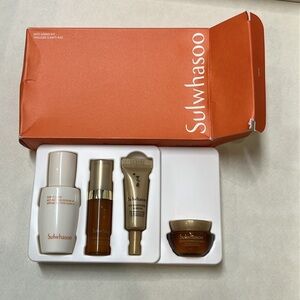 Sulwhasoo 4pc Anti-aging skincare set New in box w 2 serum, face cream, eye GWP